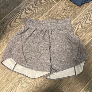 Lululemon high rise “track that lined”